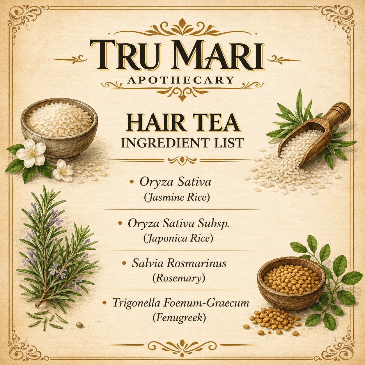 Herbal Hair Tea